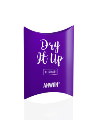 ANWEN TURBAN Dry it Up fioletowy