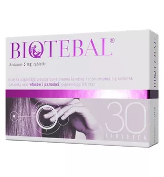 Biotebal, 5 mg tabletki, 30 szt